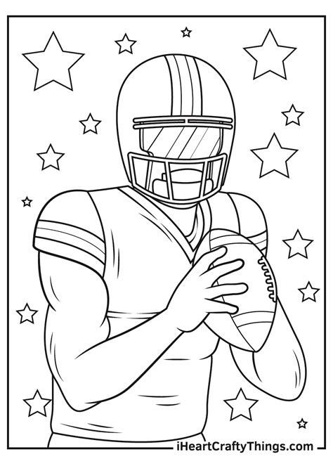 Printable Coloring Pages Football