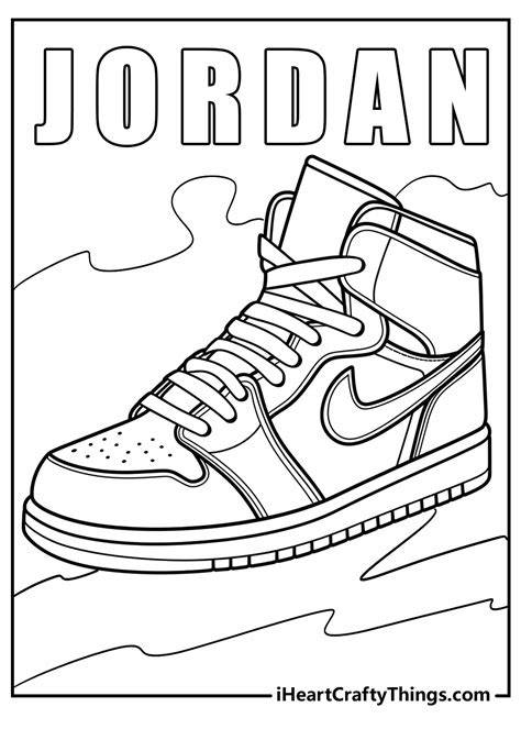 Printable Coloring Pages Jordans