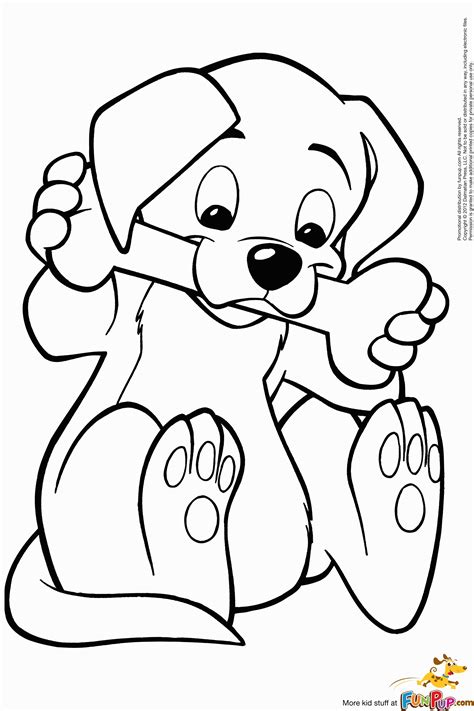 Printable Coloring Pages Of Puppies