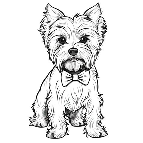 Printable Coloring Pages Of Yorkies