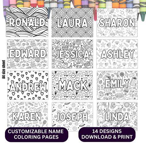 Printable Coloring Pages Of Your Name