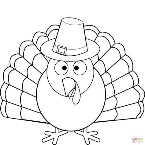 Printable Coloring Pages Thanksgiving Turkey