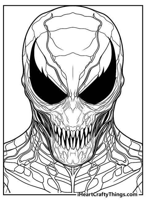 Printable Coloring Pages Venom