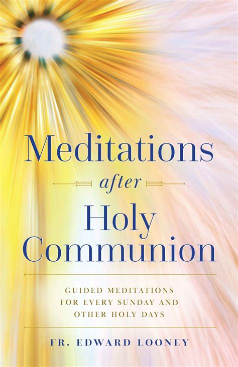Printable Communion Meditations