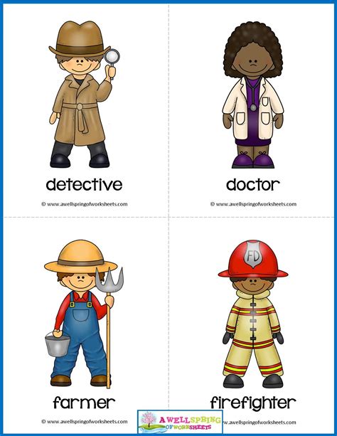 Printable Community Helpers