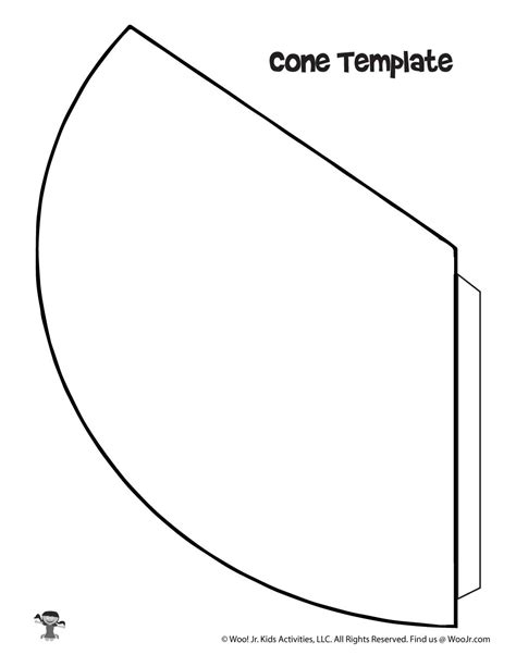 Printable Cone Pattern