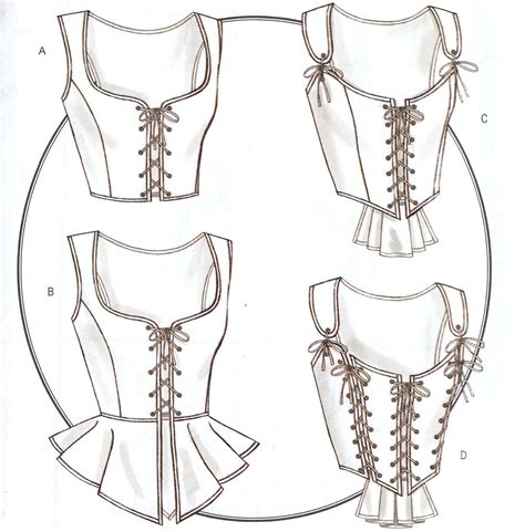 Printable Corset Top Pattern