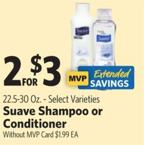 Printable Coupon For Suave Shampoo