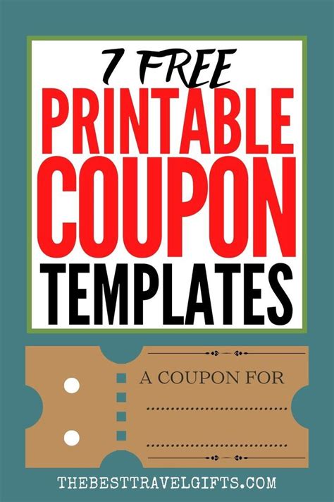 Printable Coupond