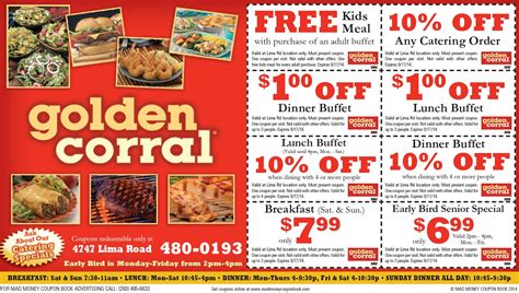 Printable Coupons For Golden Corral 2023