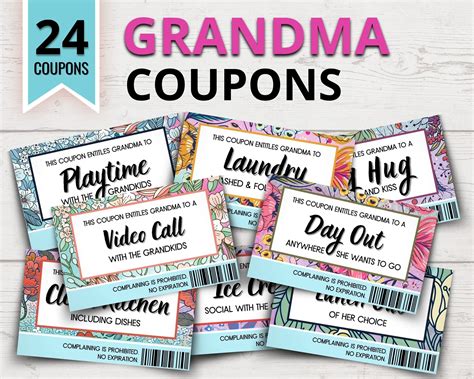 Printable Coupons For Grandma