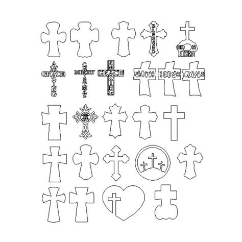 Printable Crsses