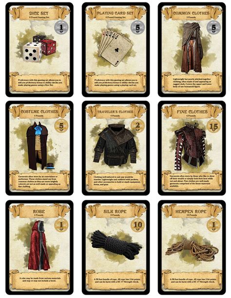 Printable D&d Spell Cards