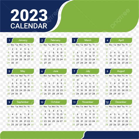 Printable Desktop Calendar 2023