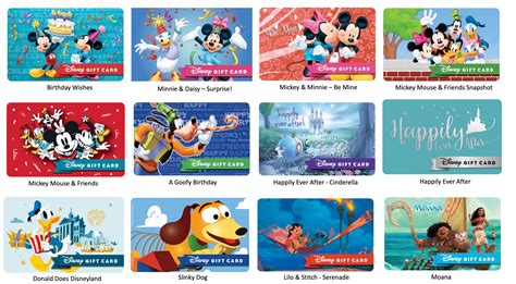 Printable Disney Gift Card