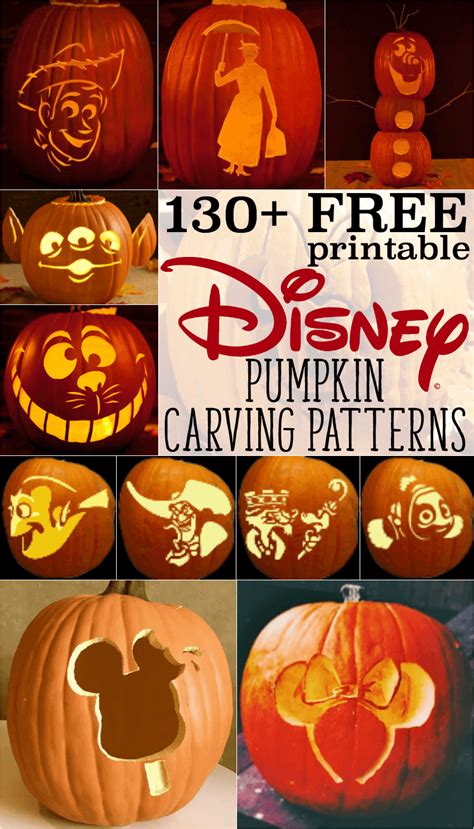 Printable Disney Pumpkin Carving Patterns