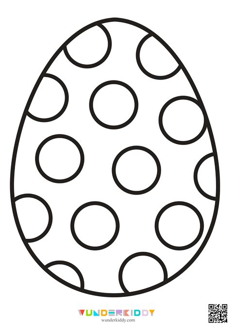 Printable Easter Egg Outline