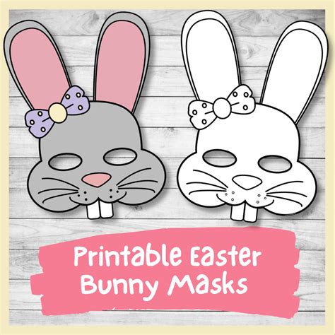 Printable Easter Mask Templates