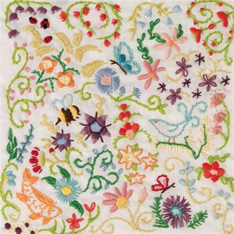 Printable Embroidery Sampler Patterns Free