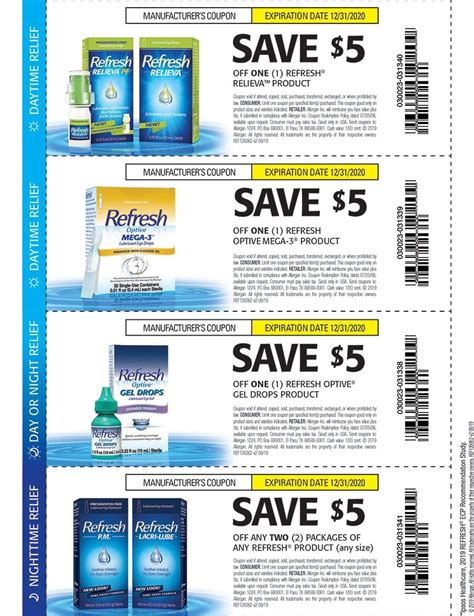 Printable Eye Drop Coupons