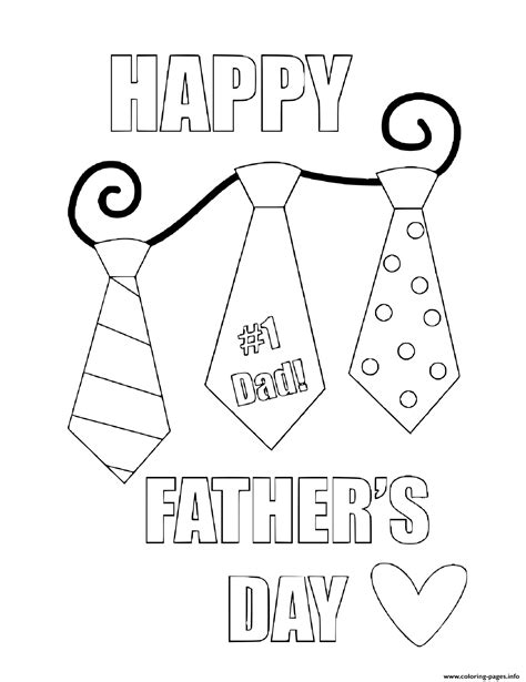 Printable Fathers Day Coloring Pages