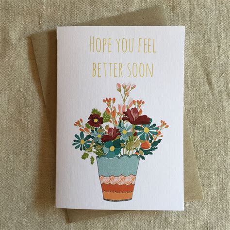 Printable Feel Better Card