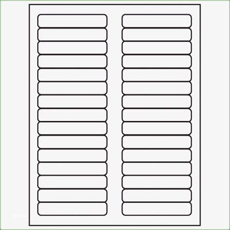 Printable File Folder Tab Template