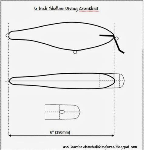 Printable Fishing Lure Templates Pdf