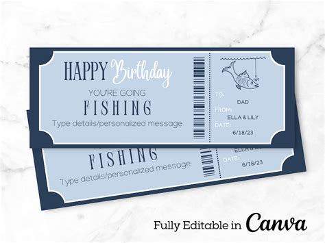 Printable Fishing Voucher