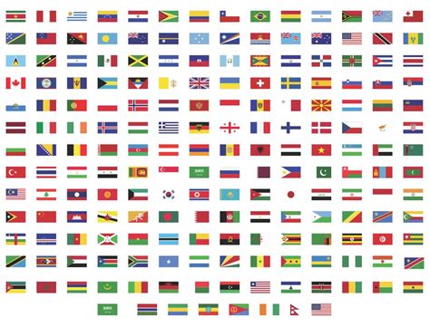 Printable Flags Of The World