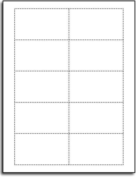 Printable Flashcard Maker Double Sided