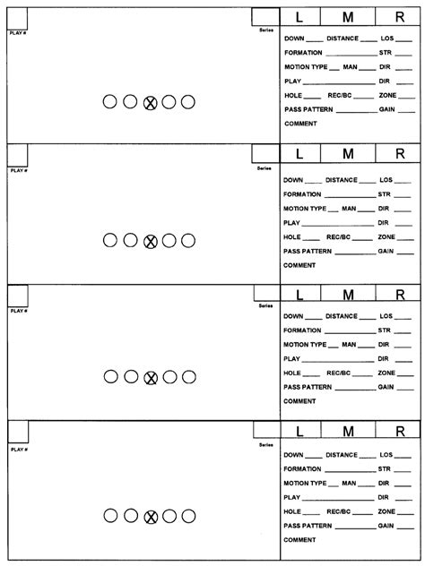 Printable Football Scouting Report Template