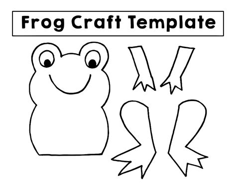 Printable Frog Craft