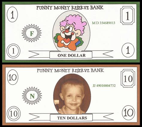 Printable Funny Money