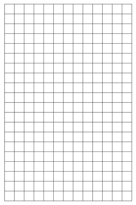 Printable Grid Paper 1/4 Inch
