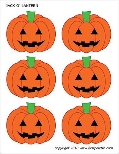 Printable Halloween Pumpkins