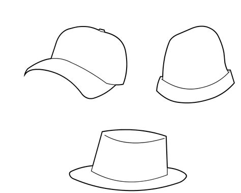 Printable Hat Template