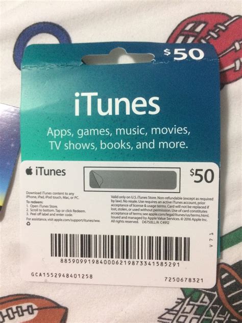 Printable Itunes Gift Card