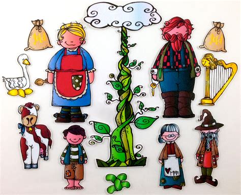 Printable Jack And The Beanstalk Characters Pictures