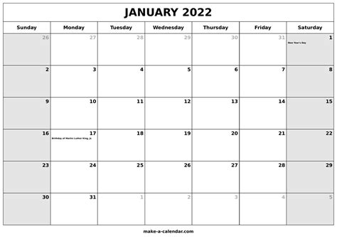 Customizable calendar