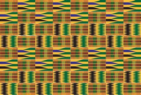 Printable Kente Cloth Patterns To Color