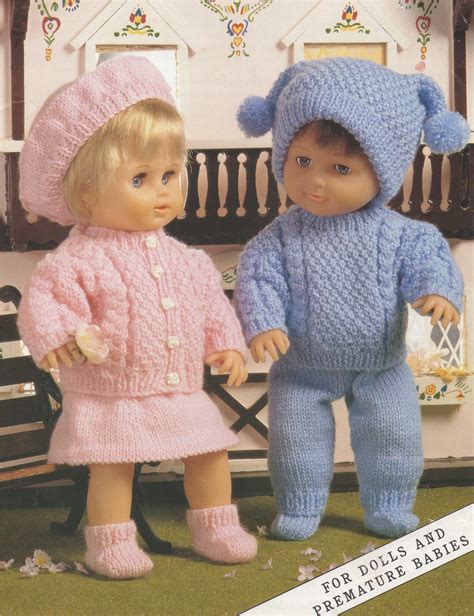 Printable Knitting Patterns For 12 15 Inch Dolls Free