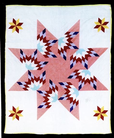 Printable Lakota Star Quilt Pattern