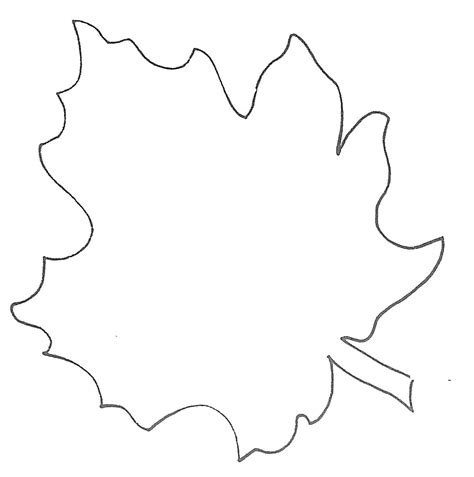 Printable Leaf Pattern