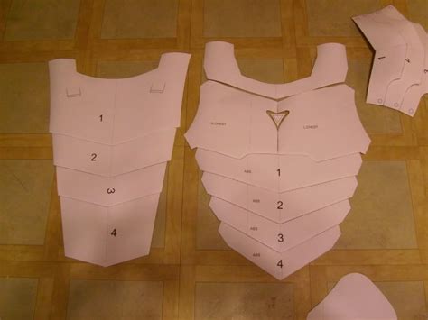 Printable Leather Armor Templates