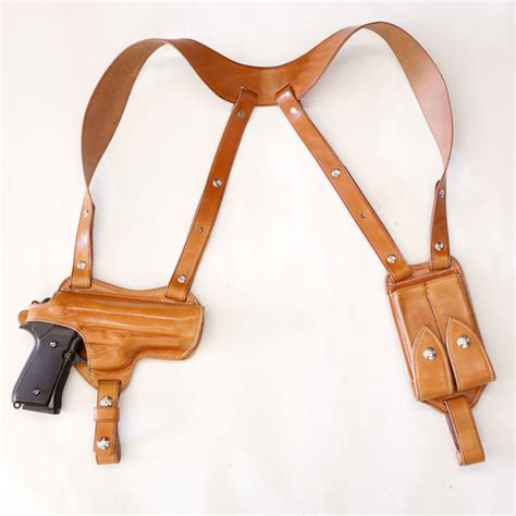 Printable Leather Shoulder Holster Pattern