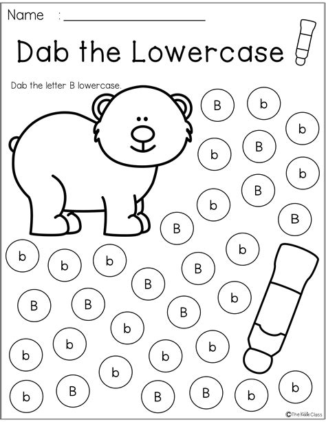 Printable Letter B Activities