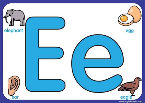 Free Printable Bubble Letter E (Lowercase and Uppercase) Freebie