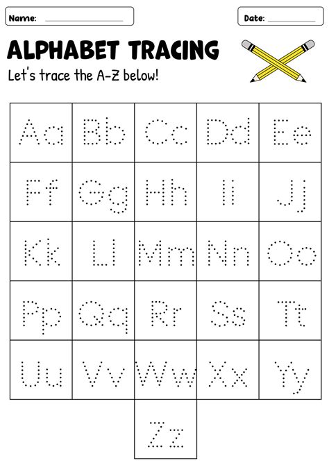Printable Letters Of The Alphabet For Tracing