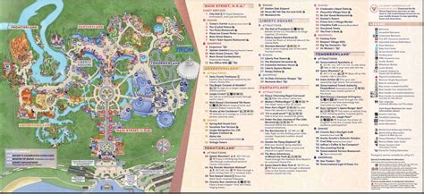 Printable Magic Kingdom Map 2023